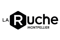 logo de l'espace de coworking La Ruche à Montpellier